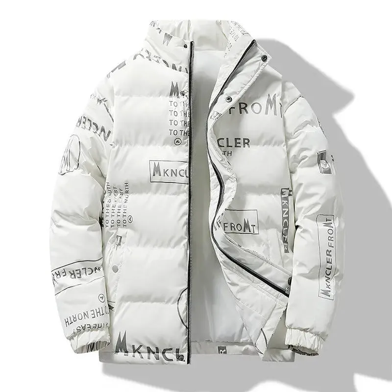 Fashion Printed Winter Coat