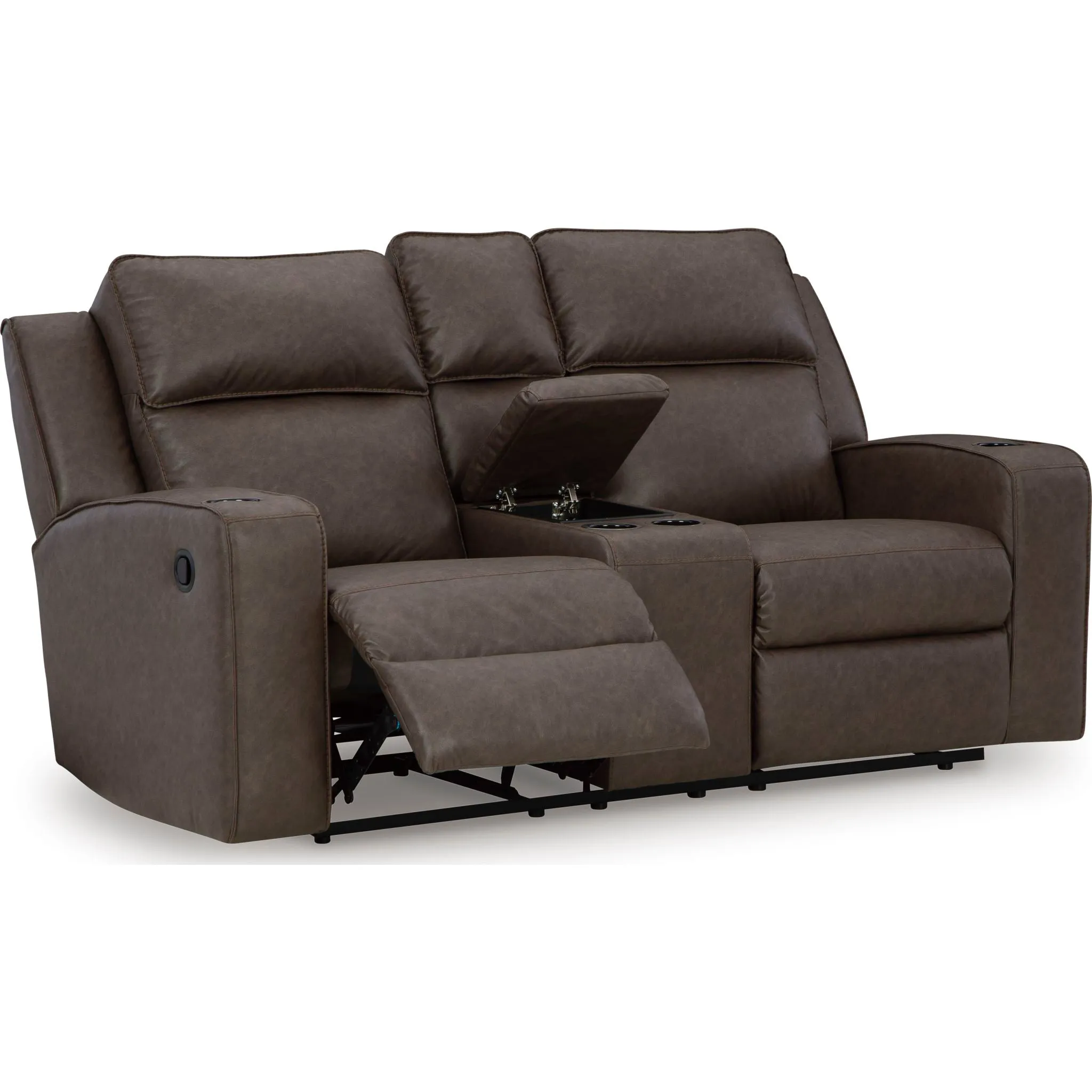 Lavenhorne Reclining Loveseat with Console