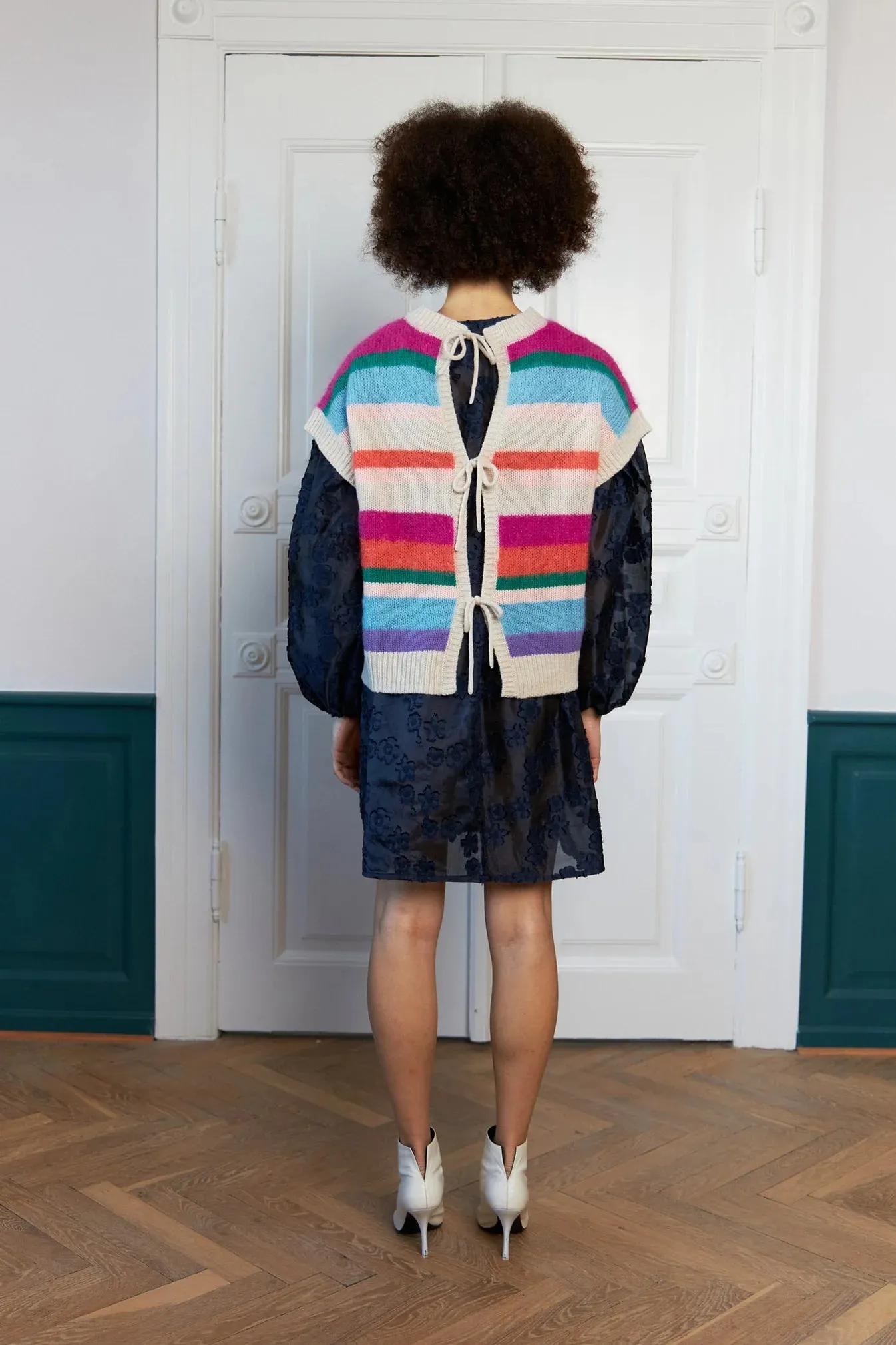 Stella Nova Knitted Striped Vest